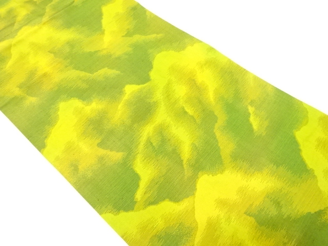 遠山模様織り出し名古屋帯